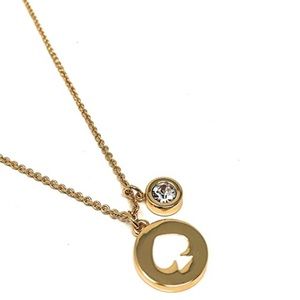 ♠️ Kate Spade Spot the Spade necklace, 14 k plated